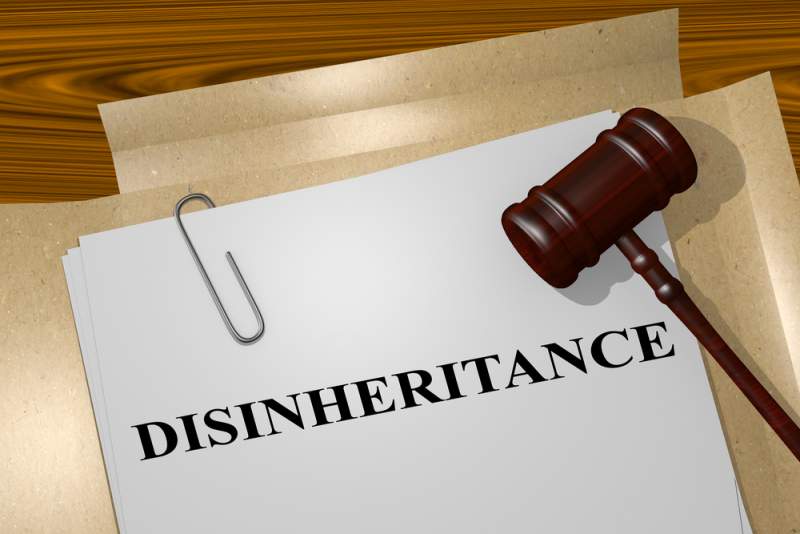 Disinheritance Clause In Will Example Texas